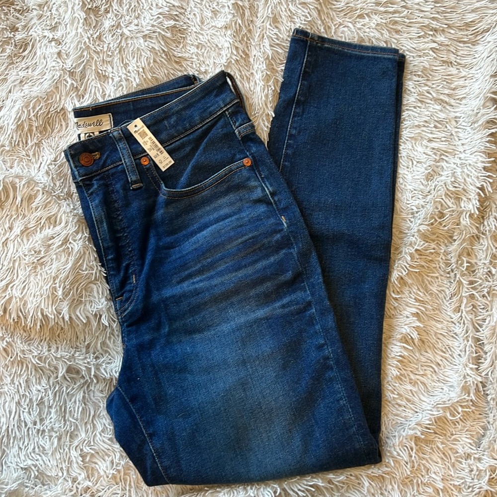Madewell NWT Curvy High-Rise Skinny Jeans in Lanette Wash - Size 29